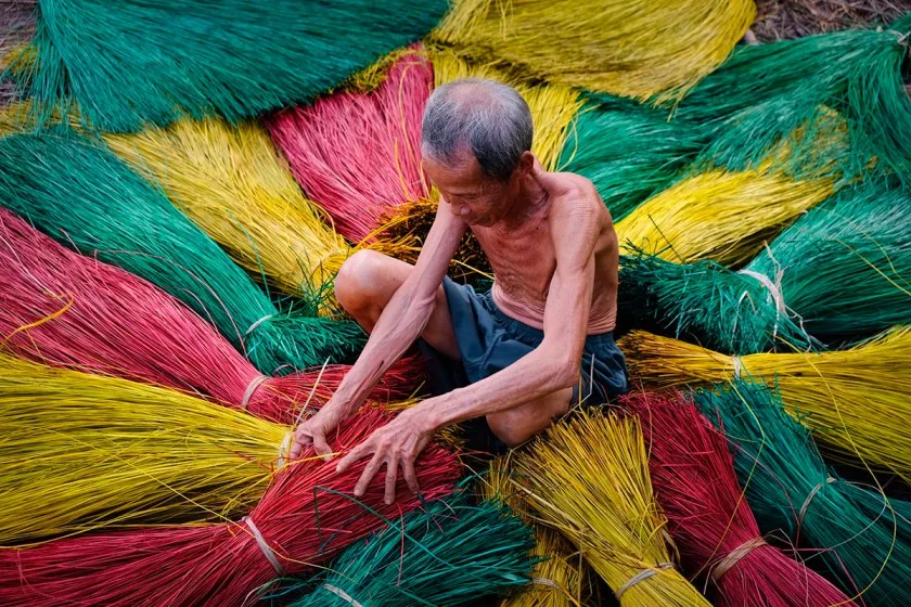 Dinh Yen Mat-Weaving Village